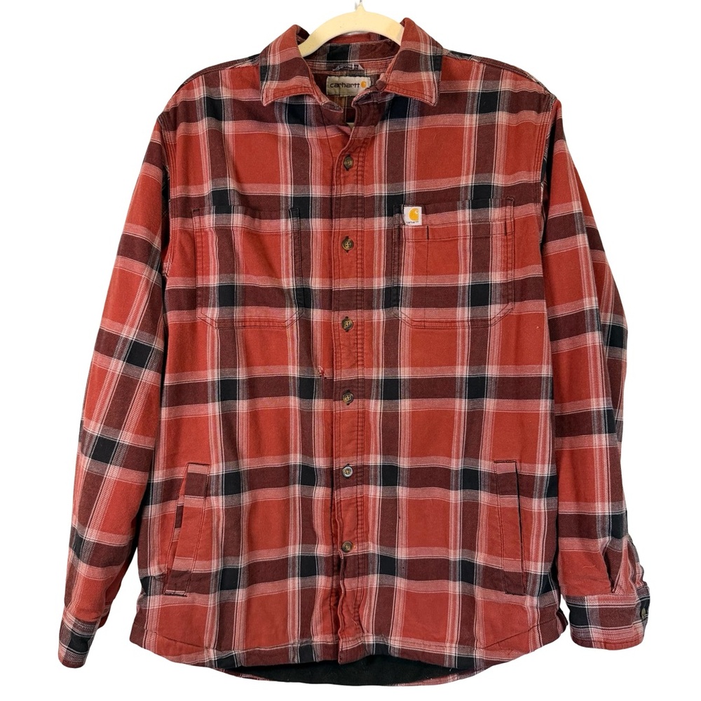Charhartt fleeced like shacket‎ size M.